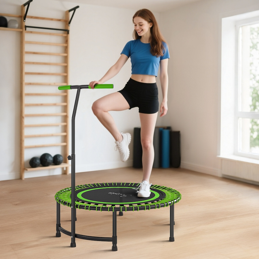 Image 934448_ALTMORE1.jpg, Product 934-448 / Price $89.99, Soozier 45" Rebounder Trampoline, Mini Fitness Trampoline Bungee Rebounder from Soozier on TSC.ca's Health & Fitness department