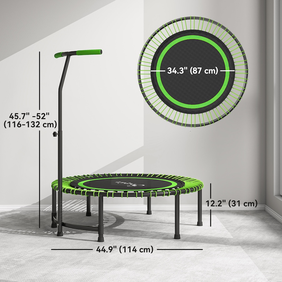 Image 934448_ALTMORE2.jpg, Product 934-448 / Price $89.99, Soozier 45" Rebounder Trampoline, Mini Fitness Trampoline Bungee Rebounder from Soozier on TSC.ca's Health & Fitness department