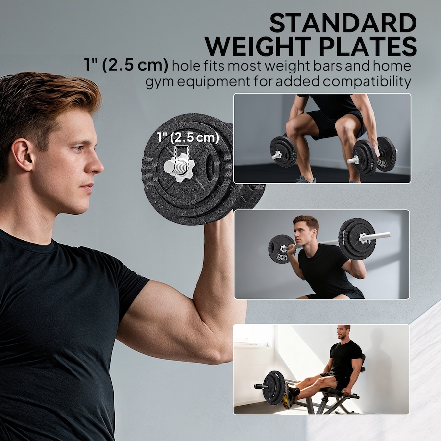 Image 934449_ALTMORE13.jpg, Product 934-449 / Price $169.99, Soozier Adjustable Dumbbell Set, 2 in 1 Weights Set for Home Gym, 112lb from Soozier on TSC.ca's Health & Fitness department