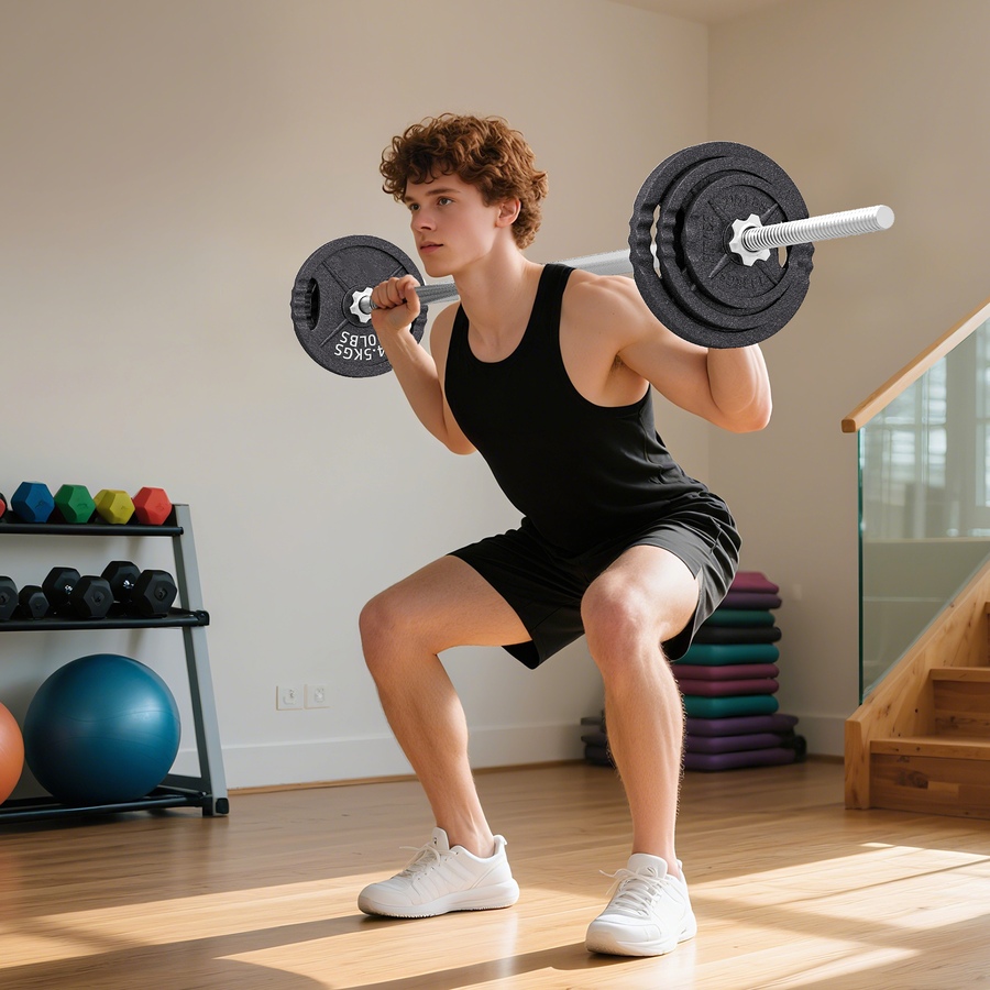 Image 934449_ALTMORE9.jpg, Product 934-449 / Price $169.99, Soozier Adjustable Dumbbell Set, 2 in 1 Weights Set for Home Gym, 112lb from Soozier on TSC.ca's Health & Fitness department