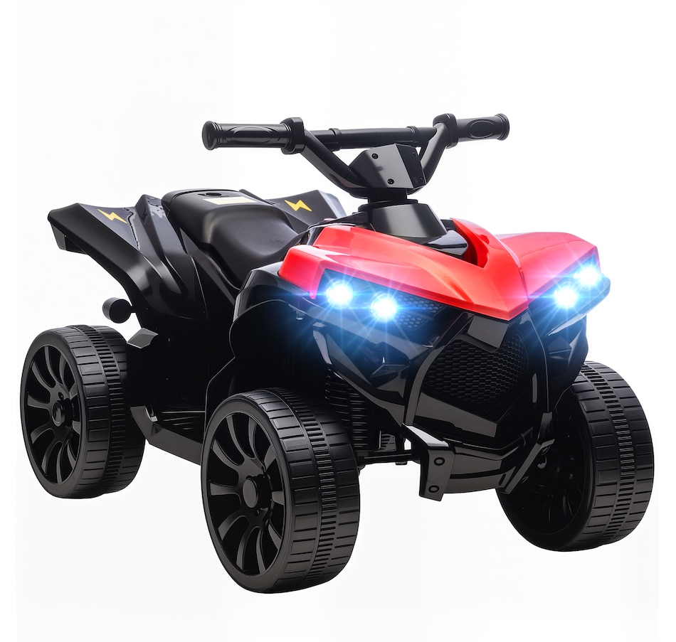 Image 934461.jpg, Product 934-461 / Price $99.99, Qaba Kids ATV 4 Wheeler with Music and LED Lights for 37-72 Months, Red from Qaba on TSC.ca's Toys & Hobbies department