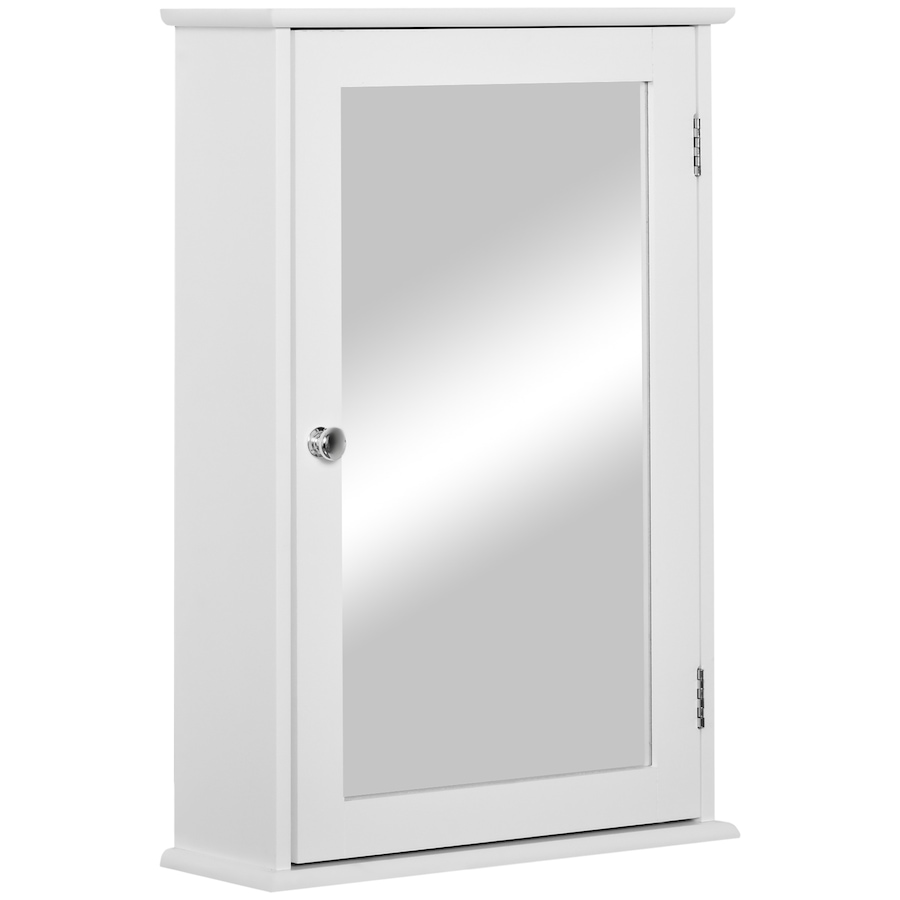 Image 934539_ST01.jpg, Product 934-539 / Price $64.99 - $72.99, Wall Mounted Bathroom Mirror Cabinet with Door and Shelves from Kleankin on TSC.ca's Home & Garden department