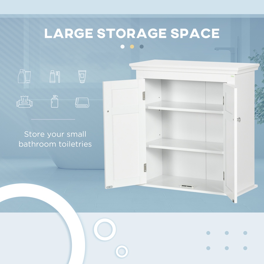 Image 934543_ALTMORE11.jpg, Product 934-543 / Price $94.99, kleankin Bathroom Wall Cabinet Medicine Cabinet with Shelves from Kleankin on TSC.ca's Home & Garden department