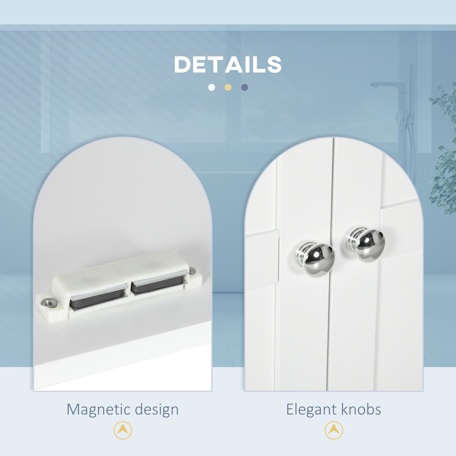 Image 934543_ALTMORE13.jpg, Product 934-543 / Price $94.99, kleankin Bathroom Wall Cabinet Medicine Cabinet with Shelves from Kleankin on TSC.ca's Home & Garden department