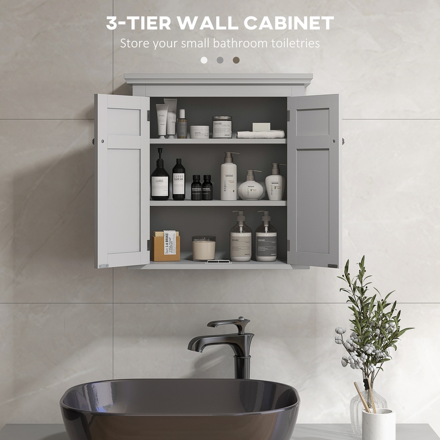 Image 934543_ALTMORE19.jpg, Product 934-543 / Price $94.99, kleankin Bathroom Wall Cabinet Medicine Cabinet with Shelves from Kleankin on TSC.ca's Home & Garden department
