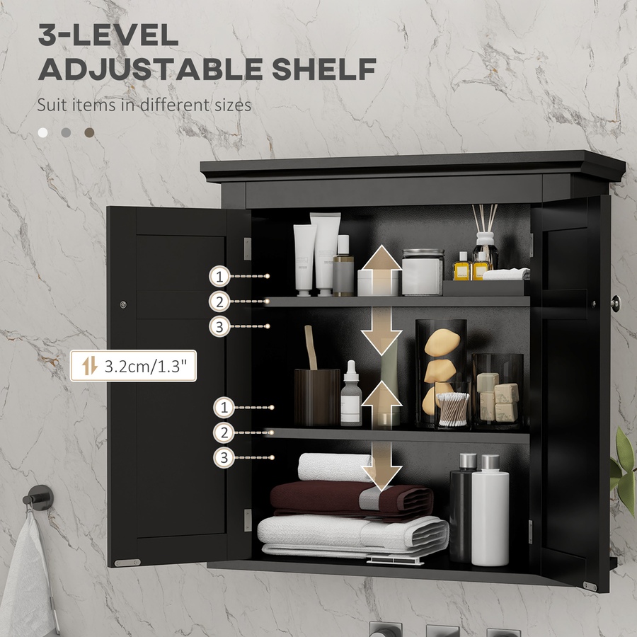 Image 934543_ALTMORE4.jpg, Product 934-543 / Price $94.99, kleankin Bathroom Wall Cabinet Medicine Cabinet with Shelves from Kleankin on TSC.ca's Home & Garden department