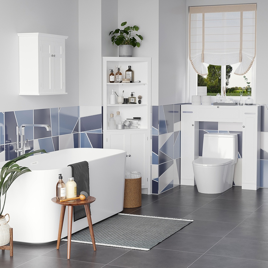 Image 934543_ALTMORE9.jpg, Product 934-543 / Price $94.99, kleankin Bathroom Wall Cabinet Medicine Cabinet with Shelves from Kleankin on TSC.ca's Home & Garden department