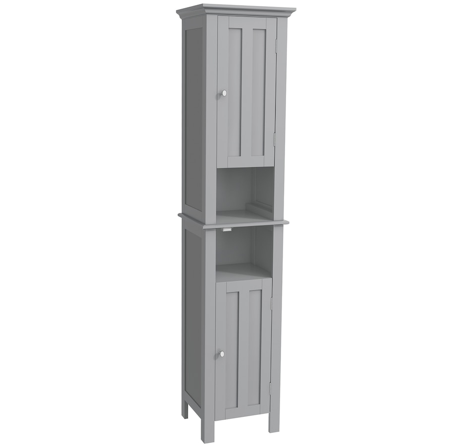 Image 934574_ST02.jpg, Product 934-574 / Price $134.99, kleankin Tall Bathroom Storage Cabinet with Shelves and Cupboards from Kleankin on TSC.ca's Home & Garden department