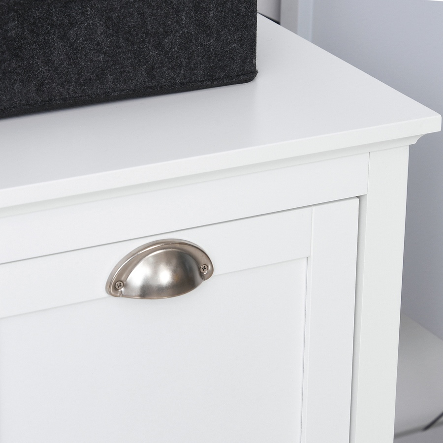 Image 934575_ALTMORE23.jpg, Product 934-575 / Price $149.99, HOMCOM Laundry 2-Section Baskets Combined with Ample Counter Storage Space from HOMCOM on TSC.ca's Home & Garden department