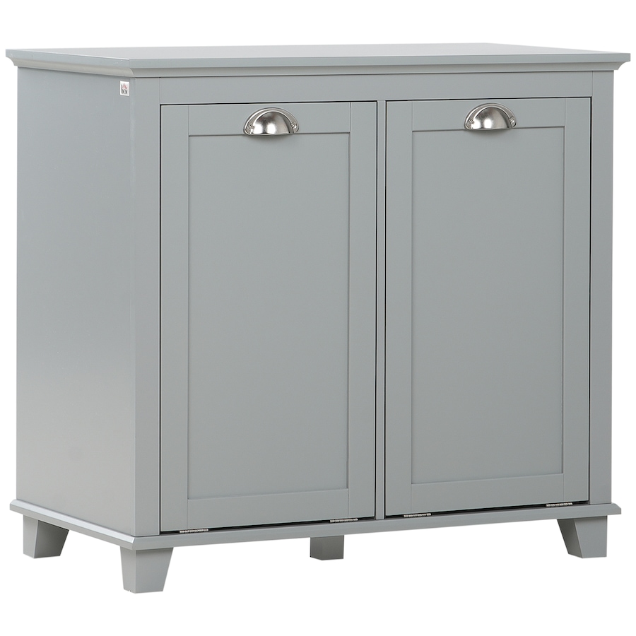 Image 934575_ST01.jpg, Product 934-575 / Price $149.99, HOMCOM Laundry 2-Section Baskets Combined with Ample Counter Storage Space from HOMCOM on TSC.ca's Home & Garden department