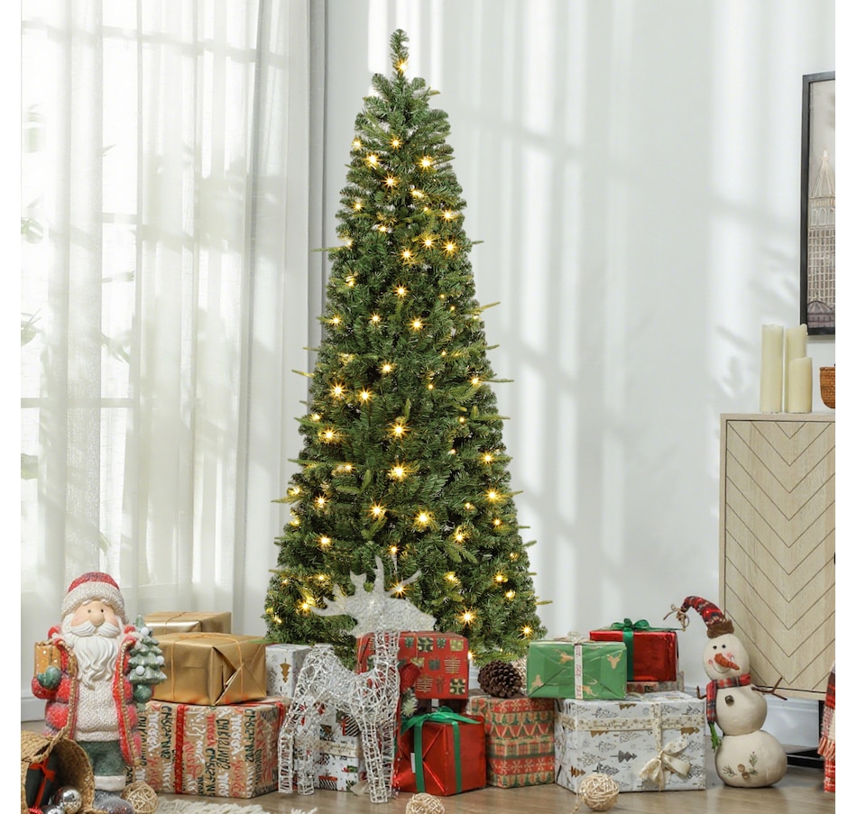 Image 934600_ALTMORE14.jpg, Product 934-600 / Price $47.99, HOMCOM Prelit Pop Up Christmas Tree, Collapsible Xmas Tree, Green from HOMCOM on TSC.ca's Home & Garden department