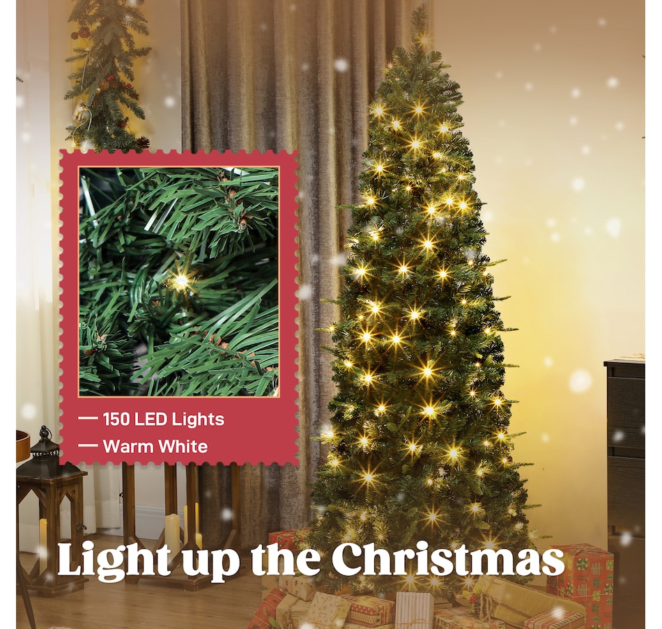 Image 934600_ALTMORE18.jpg, Product 934-600 / Price $47.99, HOMCOM Prelit Pop Up Christmas Tree, Collapsible Xmas Tree, Green from HOMCOM on TSC.ca's Home & Garden department