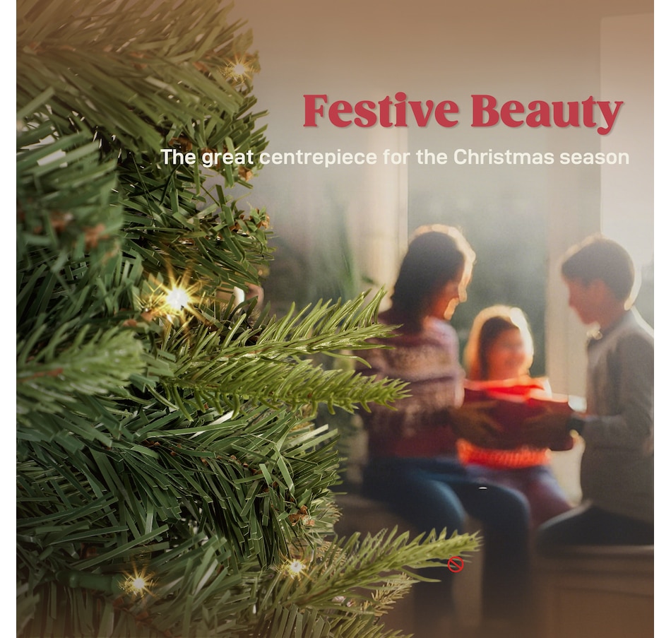 Image 934600_ALTMORE3.jpg, Product 934-600 / Price $47.99, HOMCOM Prelit Pop Up Christmas Tree, Collapsible Xmas Tree, Green from HOMCOM on TSC.ca's Home & Garden department