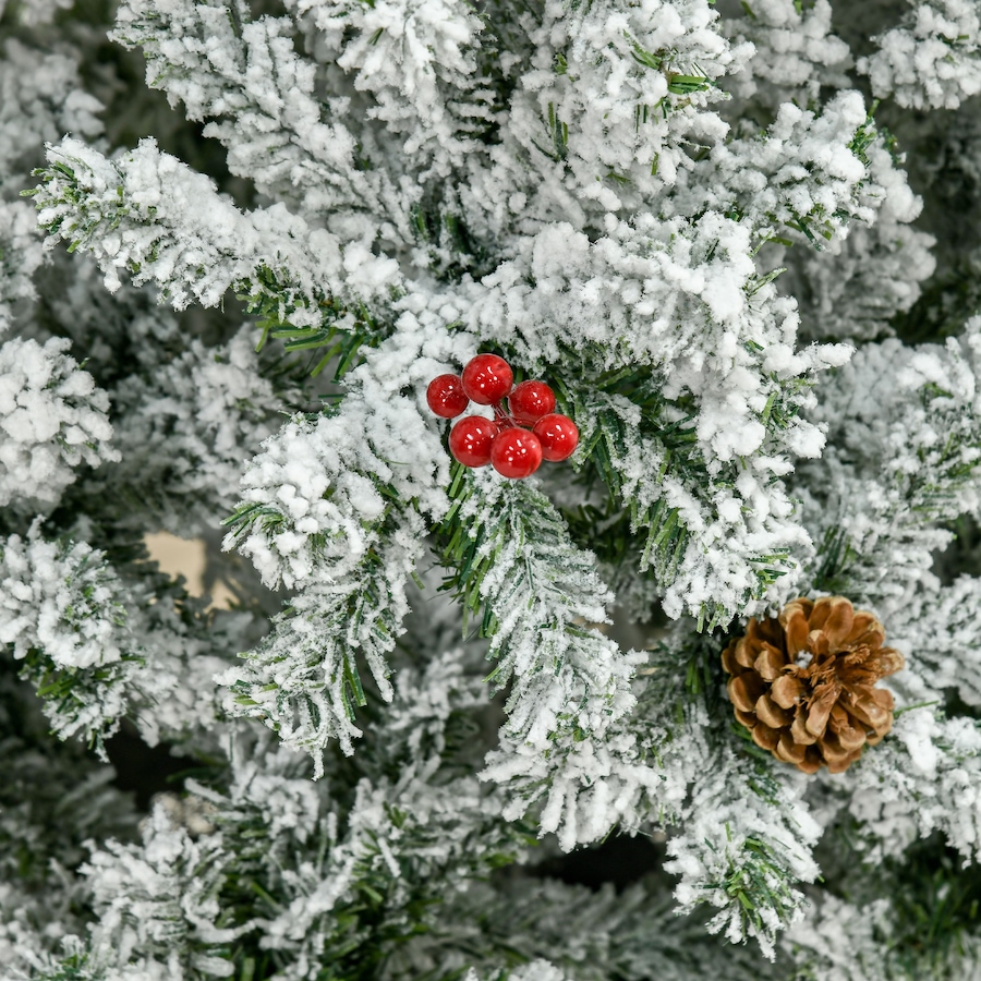 Image 934605_ALTMORE24.jpg, Product 934-605 / Price $84.99 - $94.99, HOMCOM Pencil Snow Flocked Artificial Christmas Tree with Realistic Branches from HOMCOM on TSC.ca's Home & Garden department