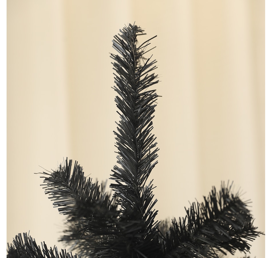 Image 934613_ALTMORE23.jpg, Product 934-613 / Price $109.99, HOMCOM Artificial Christmas Tree with Auto Open, Steel Base, Black from HOMCOM on TSC.ca's Home & Garden department
