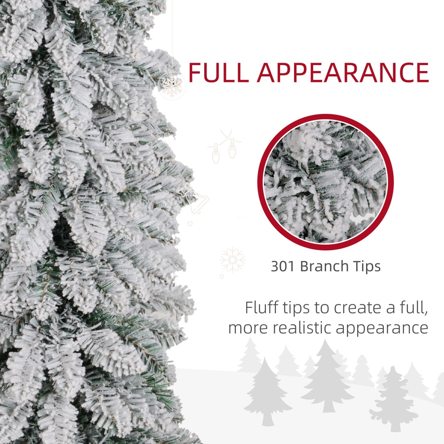 Image 934622_ALTMORE22.jpg, Product 934-622 / Price $58.99 - $89.99, HOMCOM Artificial Christmas Tree with Realistic Branches from HOMCOM on TSC.ca's Home & Garden department