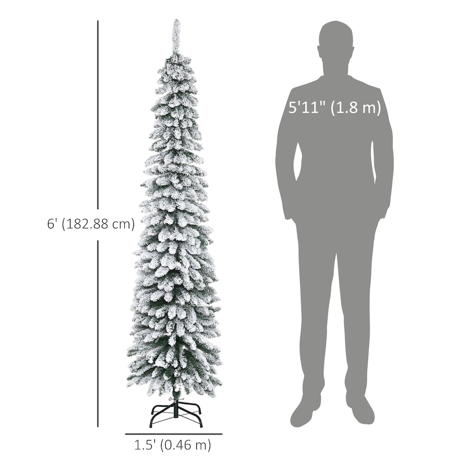 Image 934622_ALTMORE26.jpg, Product 934-622 / Price $58.99 - $89.99, HOMCOM Artificial Christmas Tree with Realistic Branches from HOMCOM on TSC.ca's Home & Garden department