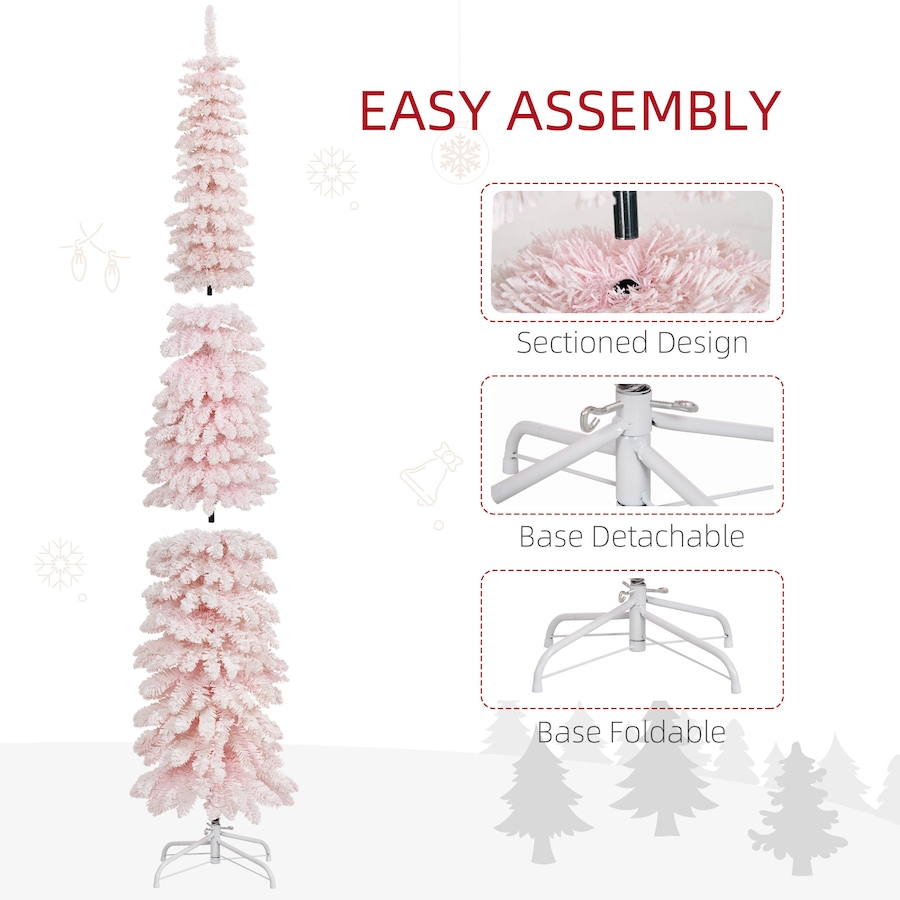 Image 934622_ALTMORE53.jpg, Product 934-622 / Price $58.99 - $89.99, HOMCOM Artificial Christmas Tree with Realistic Branches from HOMCOM on TSC.ca's Home & Garden department