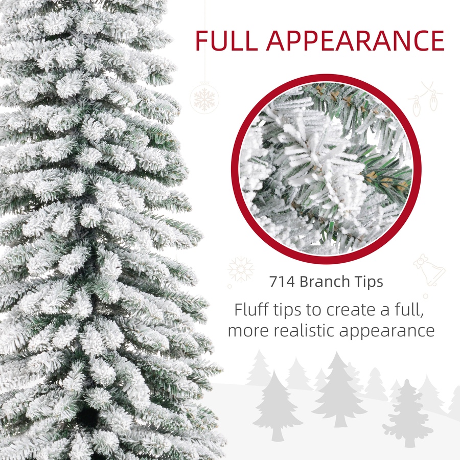 Image 934622_ALTMORE6.jpg, Product 934-622 / Price $58.99 - $89.99, HOMCOM Artificial Christmas Tree with Realistic Branches from HOMCOM on TSC.ca's Home & Garden department