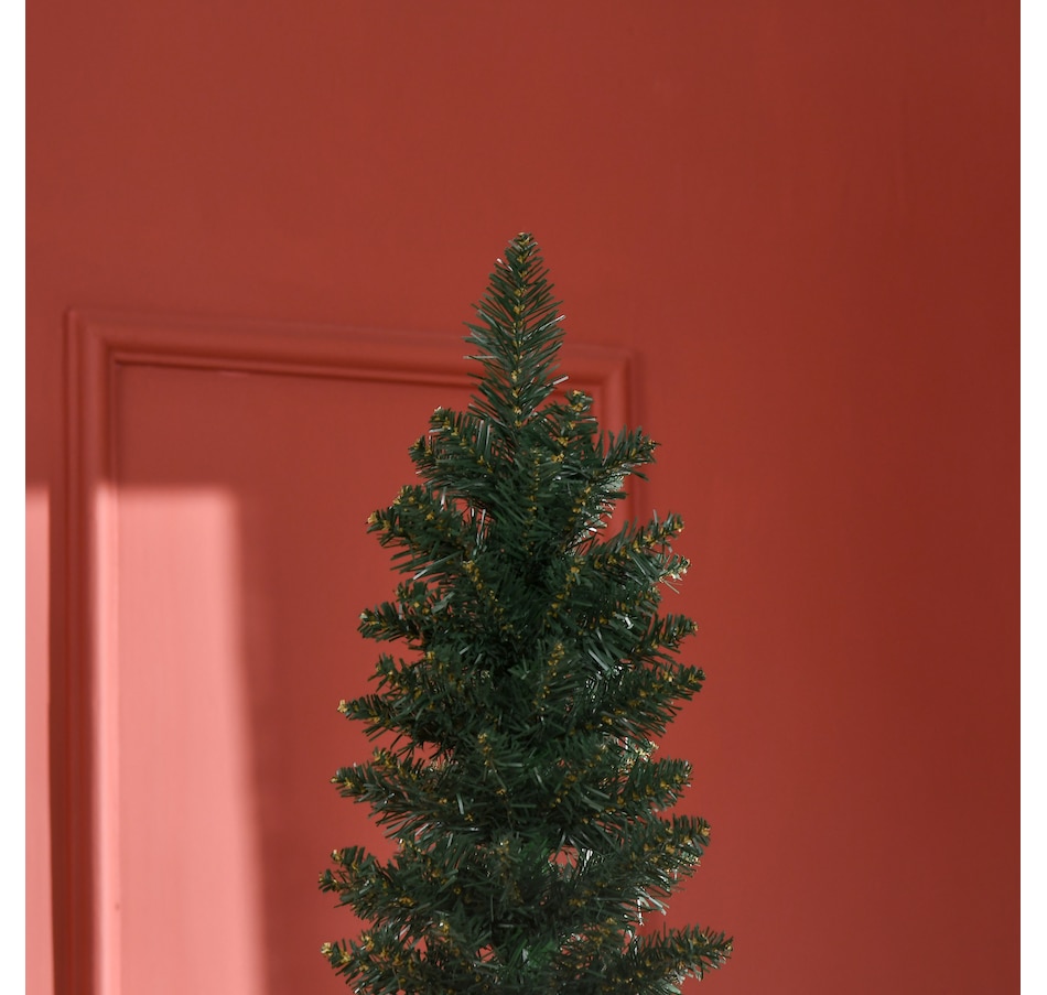 Image 934636_ALTMORE16.jpg, Product 934-636 / Price $53.99, HOMCOM Artificial Christmas Tree Pencil Xmas Tree for Home Indoor Green from HOMCOM on TSC.ca's Home & Garden department