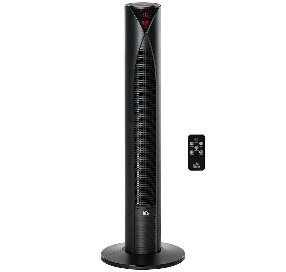 Image 934639_ST01.jpg, Product 934-639 / Price $99.99, HOMCOM Tower Fan Cooling Bedroom w/ Oscillating, Remote Controller from HOMCOM on TSC.ca's Home & Garden department
