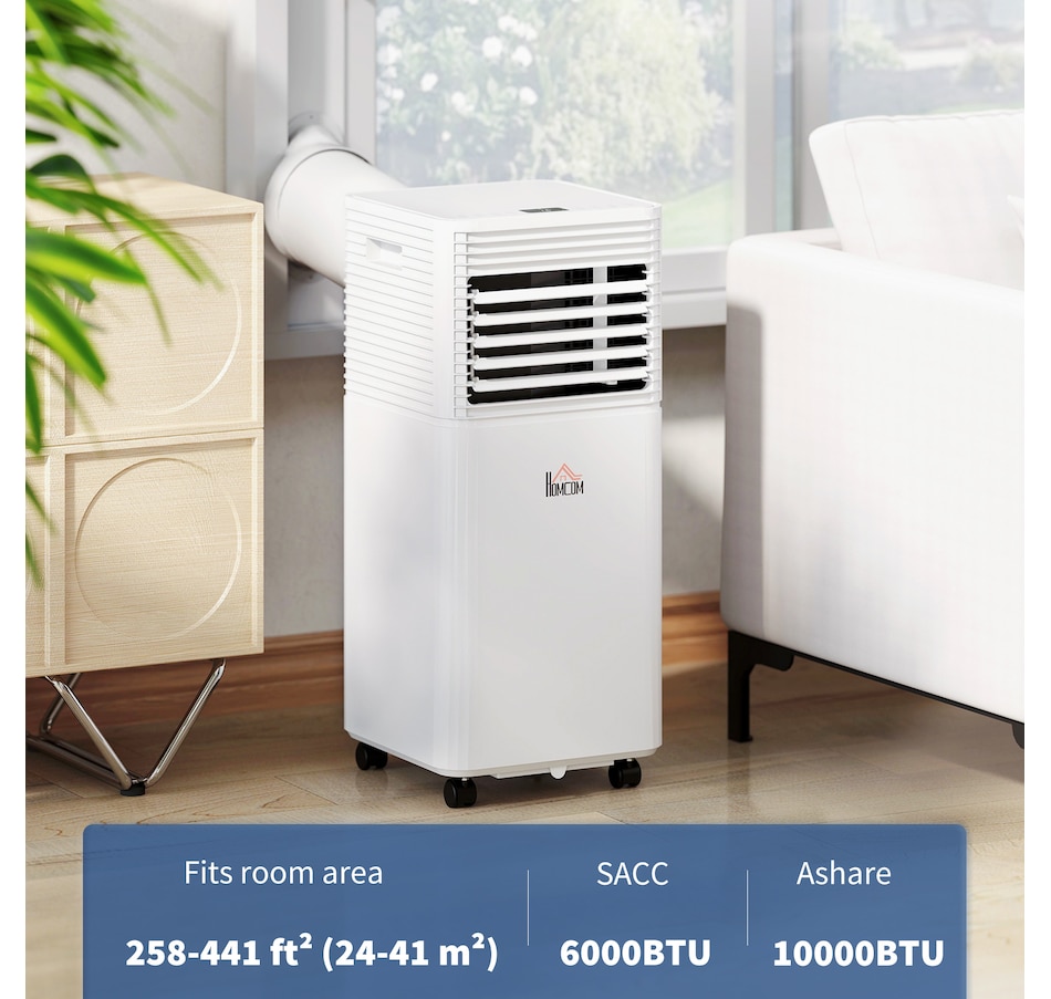 Image 934643_ALTMORE12.jpg, Product 934-643 / Price $359.99, HOMCOM Portable Air Conditioner w/ 4 Modes for Home Office, White from HOMCOM on TSC.ca's Home & Garden department