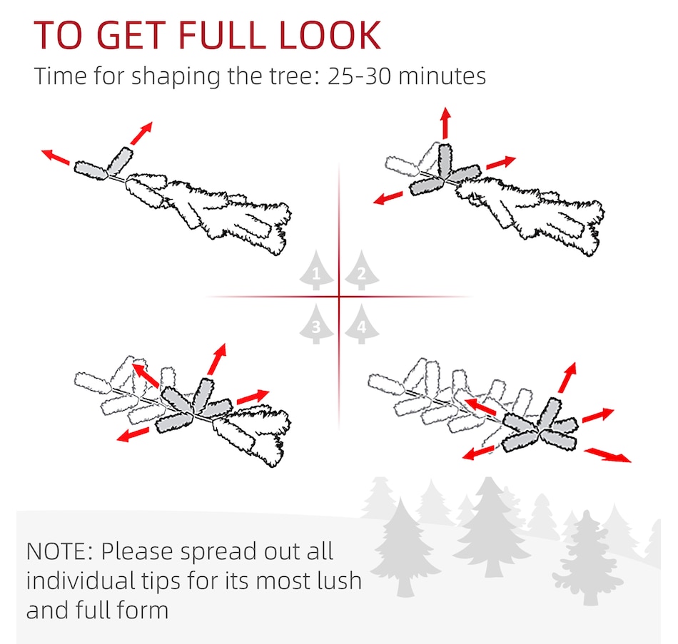 Image 934646_ALTMORE5.jpg, Product 934-646 / Price $109.99, HOMCOM Artificial Snow Dipped Christmas Tree, Xmas Pencil Tree, Home Decoration from HOMCOM on TSC.ca's Home & Garden department