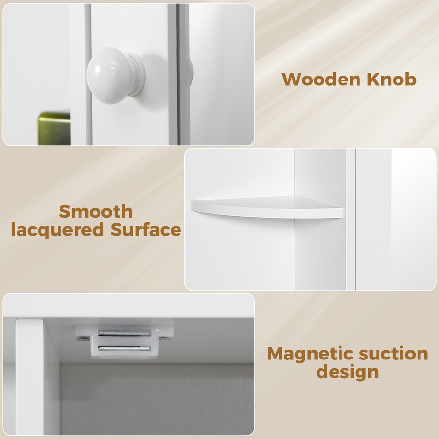 Image 934662_ALTMORE24.jpg, Product 934-662 / Price $82.67 - $84.99, HOMCOM Wall Mounted Mirror Cabinet with Door Shelves Bathroom Powder Room from HOMCOM on TSC.ca's Home & Garden department
