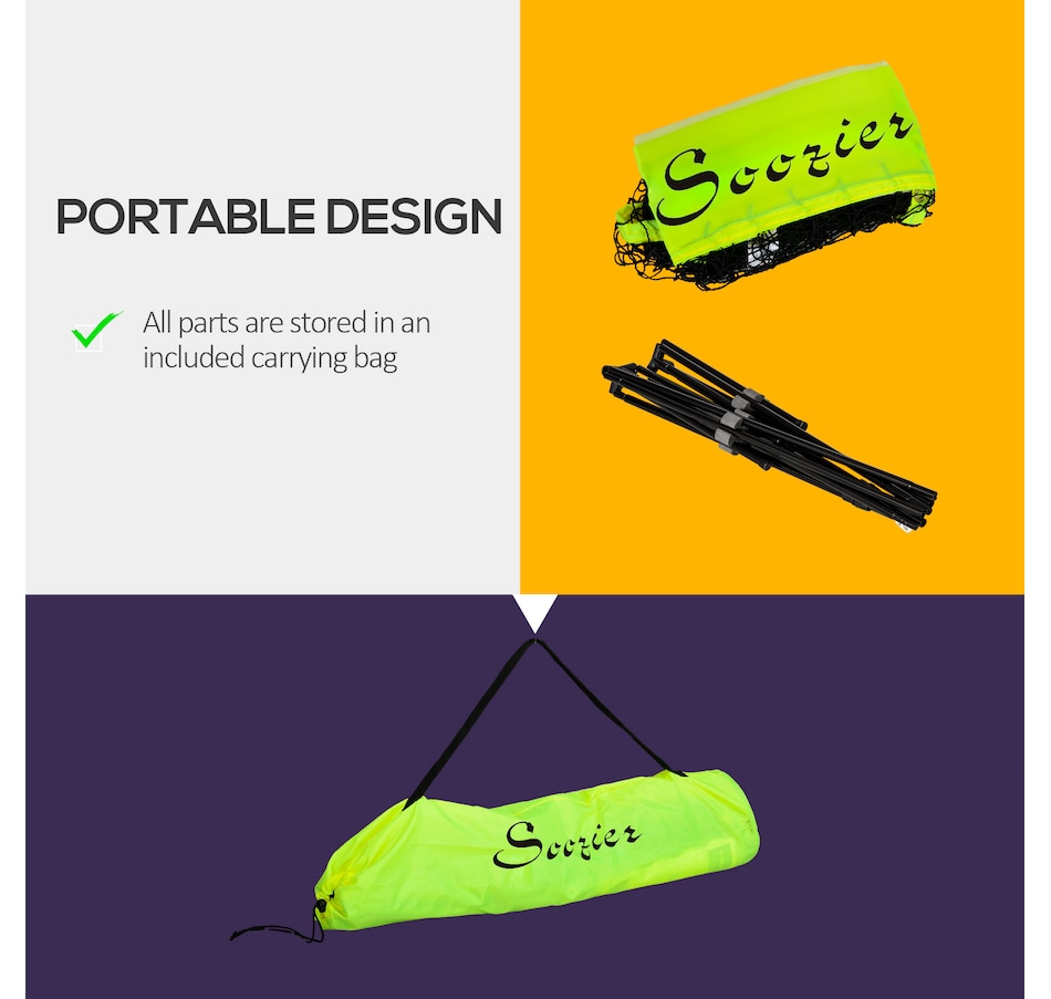 Image 934664_ALTMORE4.jpg, Product 934-664 / Price $52.99, Soozier 14ft Badminton Net, for Volleyball, Tennis, Badminton, Pickleball from Soozier on TSC.ca's Health & Fitness department