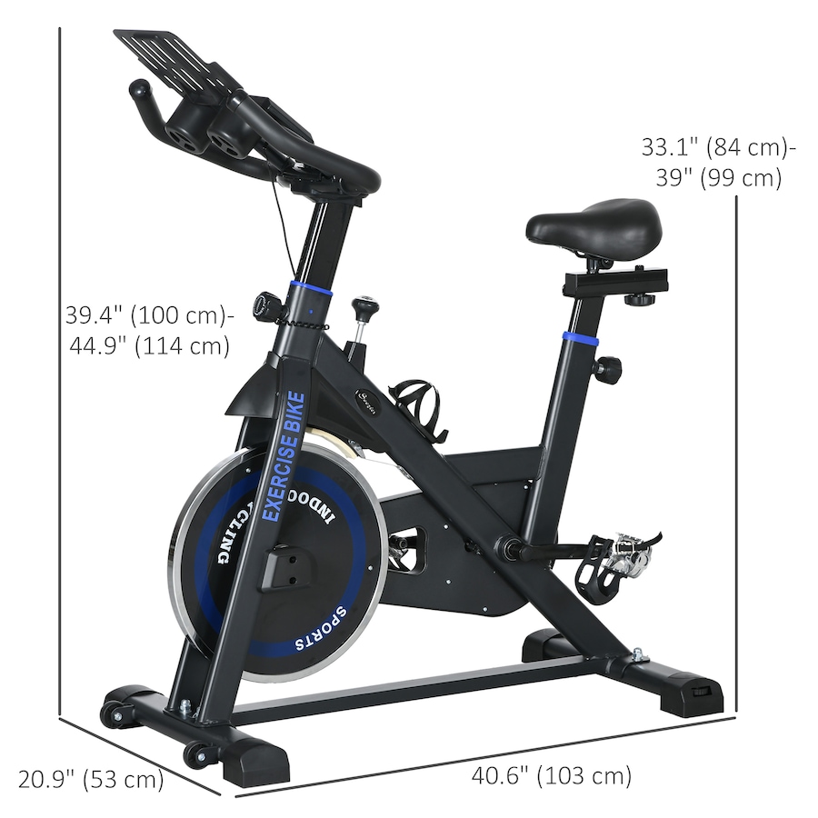 Image 934667_ALTMORE10.jpg, Product 934-667 / Price $209.99, Soozier Adjustable Upright Stationary Exercise Bike w/ LCD Display, Black from Soozier on TSC.ca's Health & Fitness department