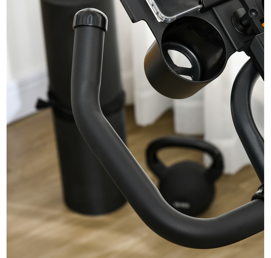Image 934667_ALTMORE8.jpg, Product 934-667 / Price $189.99, Soozier Adjustable Upright Stationary Exercise Bike w/ LCD Display, Black from Soozier on TSC.ca's Health & Fitness department