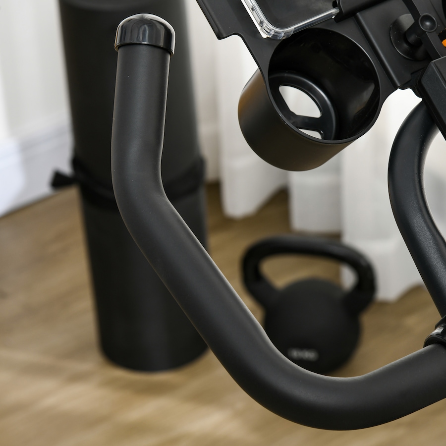 Image 934667_ALTMORE8.jpg, Product 934-667 / Price $209.99, Soozier Adjustable Upright Stationary Exercise Bike w/ LCD Display, Black from Soozier on TSC.ca's Health & Fitness department