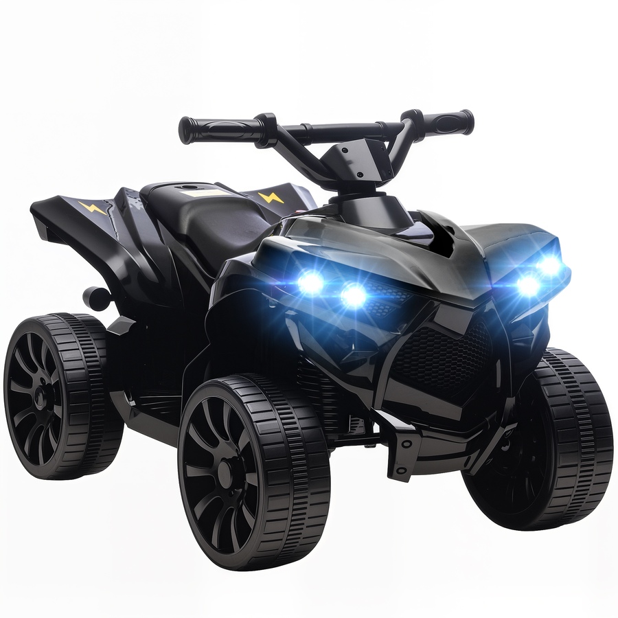 Image 934672.jpg, Product 934-672 / Price $94.99, Qaba Kids ATV 4 Wheeler with Music and Lights for Ages 18-56 Months, Black from Qaba on TSC.ca's Toys & Hobbies department