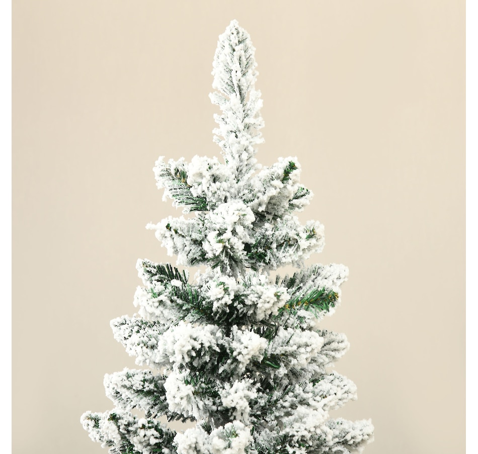 Image 934680_ALTMORE28.jpg, Product 934-680 / Price $69.99, HOMCOM Artificial Snow Flocked Christmas Tree Holiday Home Decoration from HOMCOM on TSC.ca's Home & Garden department