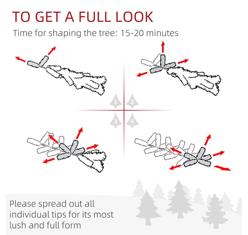 Image 934689_ALTMORE28.jpg, Product 934-689 / Price $74.99, HOMCOM Snow Flocked Pencil Artificial Christmas Tree with Steel Base Pink from HOMCOM on TSC.ca's Home & Garden department