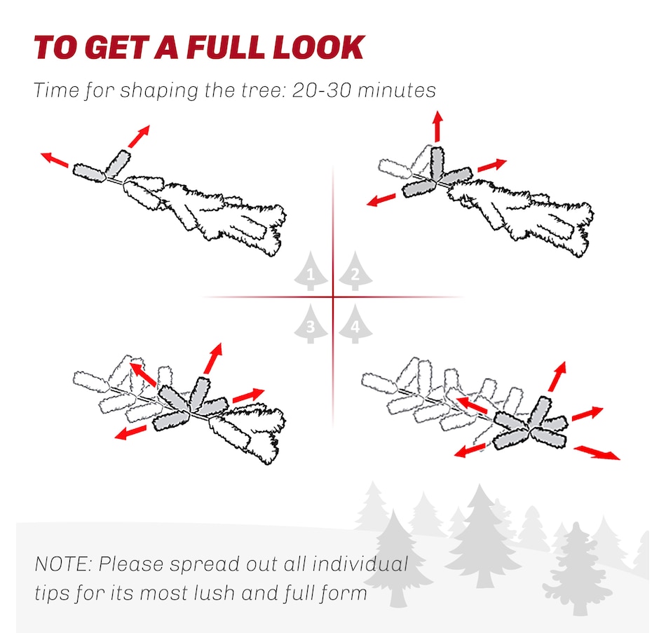 Image 934708_ALTMORE6.jpg, Product 934-708 / Price $94.99, HOMCOM Pencil Artificial Christmas Tree w/ Lights, Flocked Xmas Tree from HOMCOM on TSC.ca's Home & Garden department