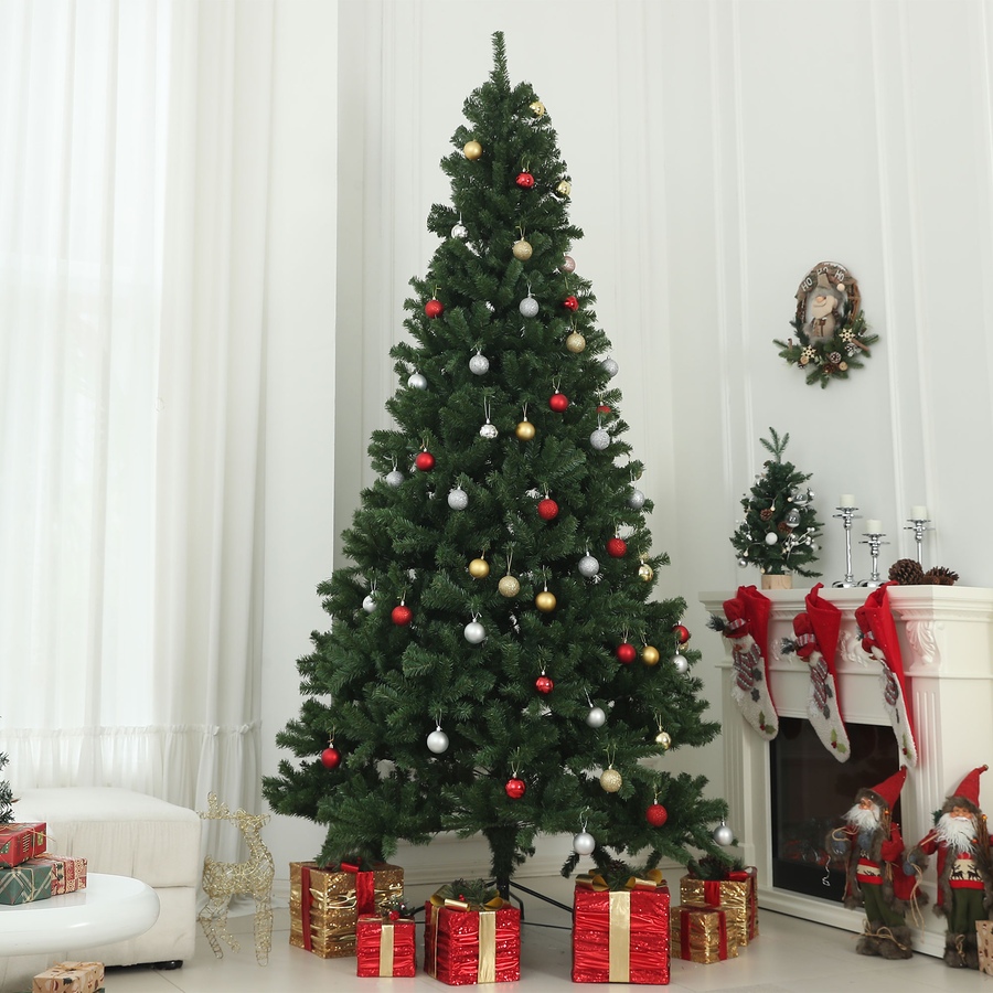 Image 934719_ALTMORE16.jpg, Product 934-719 / Price $119.99, HOMCOM Artificial Christmas Tree with Auto Open, Steel Base from HOMCOM on TSC.ca's Home & Garden department