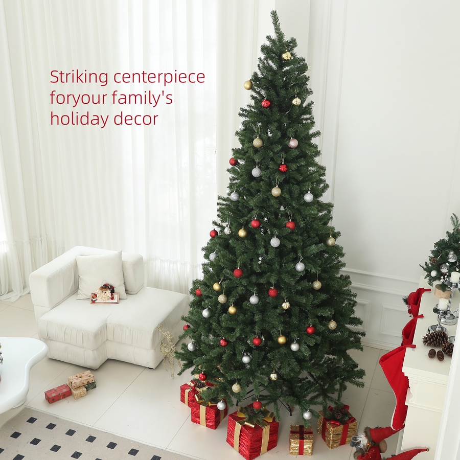Image 934719_ALTMORE18.jpg, Product 934-719 / Price $119.99, HOMCOM Artificial Christmas Tree with Auto Open, Steel Base from HOMCOM on TSC.ca's Home & Garden department