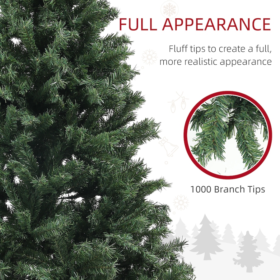Image 934719_ALTMORE28.jpg, Product 934-719 / Price $79.99 - $159.99, HOMCOM Artificial Christmas Tree with Auto Open, Steel Base from HOMCOM on TSC.ca's Home & Garden department