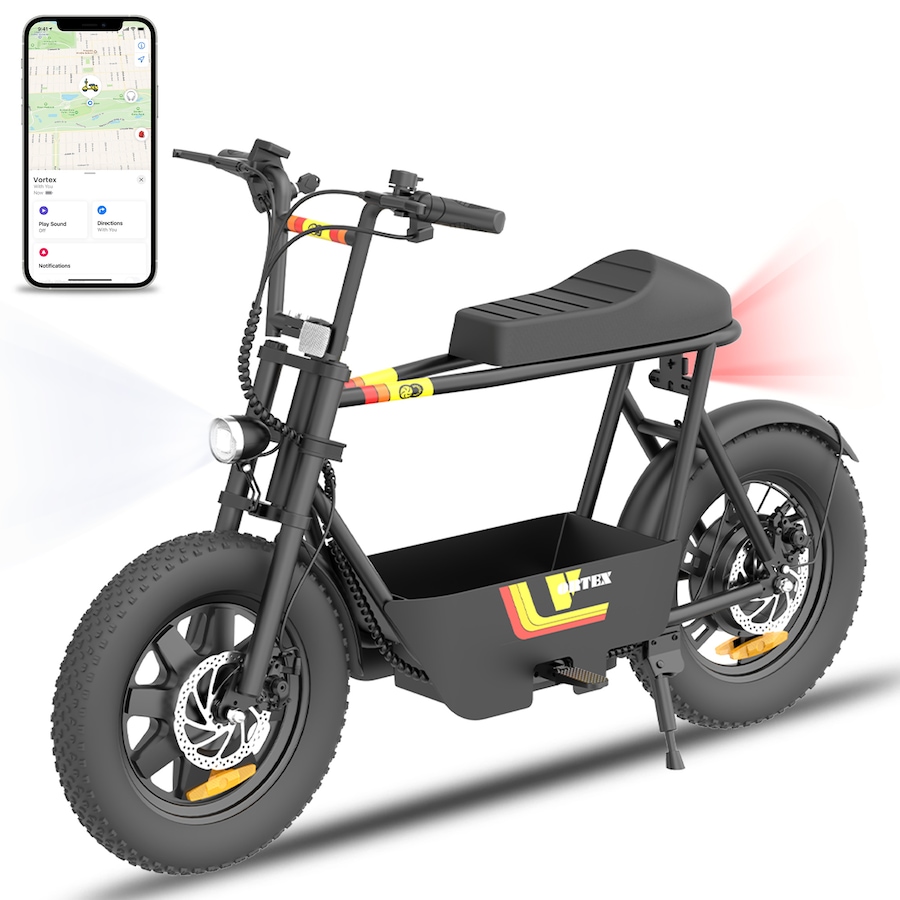 Image 934728.jpg, Product 934-728 / Price $749.99, Gyrocopters Vortex Electric Scooter for Adults | Retro Fun E-Bike with Large Storage & GPS Tracker from Gyrocopters on TSC.ca's Health & Fitness department