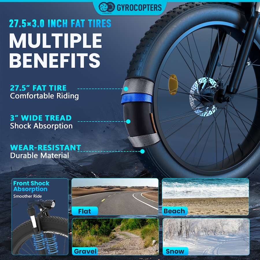 Image 934749_ALTMORE1.jpg, Product 934-749 / Price $999.99, Gyrocopters Zeil Mountain E- Bike for adults with 500 W Motor | Speed up to 40 km/h | PAS Range up to 91 km from Gyrocopters on TSC.ca's Health & Fitness department
