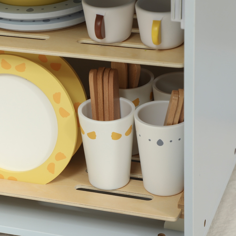 Image 934774_ALTMORE8.jpg, Product 934-774 / Price $45.99, Qaba Wooden Dishwasher Playset, Pretend Play Kitchen Toys with Accessories from Qaba on TSC.ca's Toys & Hobbies department
