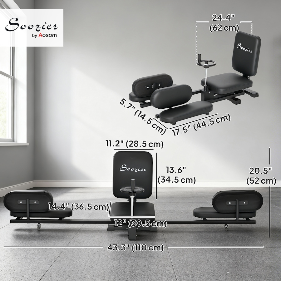 Image 934776_ALTMORE2.jpg, Product 934-776 / Price $156.99, Soozier Leg Stretcher, Leg Stretching Machine for Splits Flexibility from Soozier on TSC.ca's Health & Fitness department