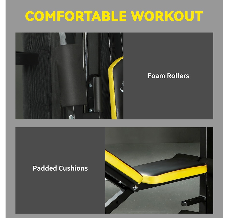 Image 934778_ALTMORE7.jpg, Product 934-778 / Price $864.99, Soozier All-in-One Home Gym Machine with Weight Stack and Pulley System from Soozier on TSC.ca's Health & Fitness department