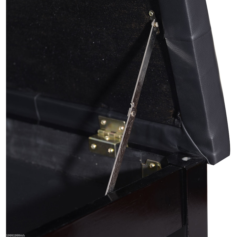 Image 934792_ALTMORE8.jpg, Product 934-792 / Price $83.99, 30" Padded Storage Piano Bench Artist Keyboard Seat Faux Leather Black from HOMCOM on TSC.ca's Toys & Hobbies department