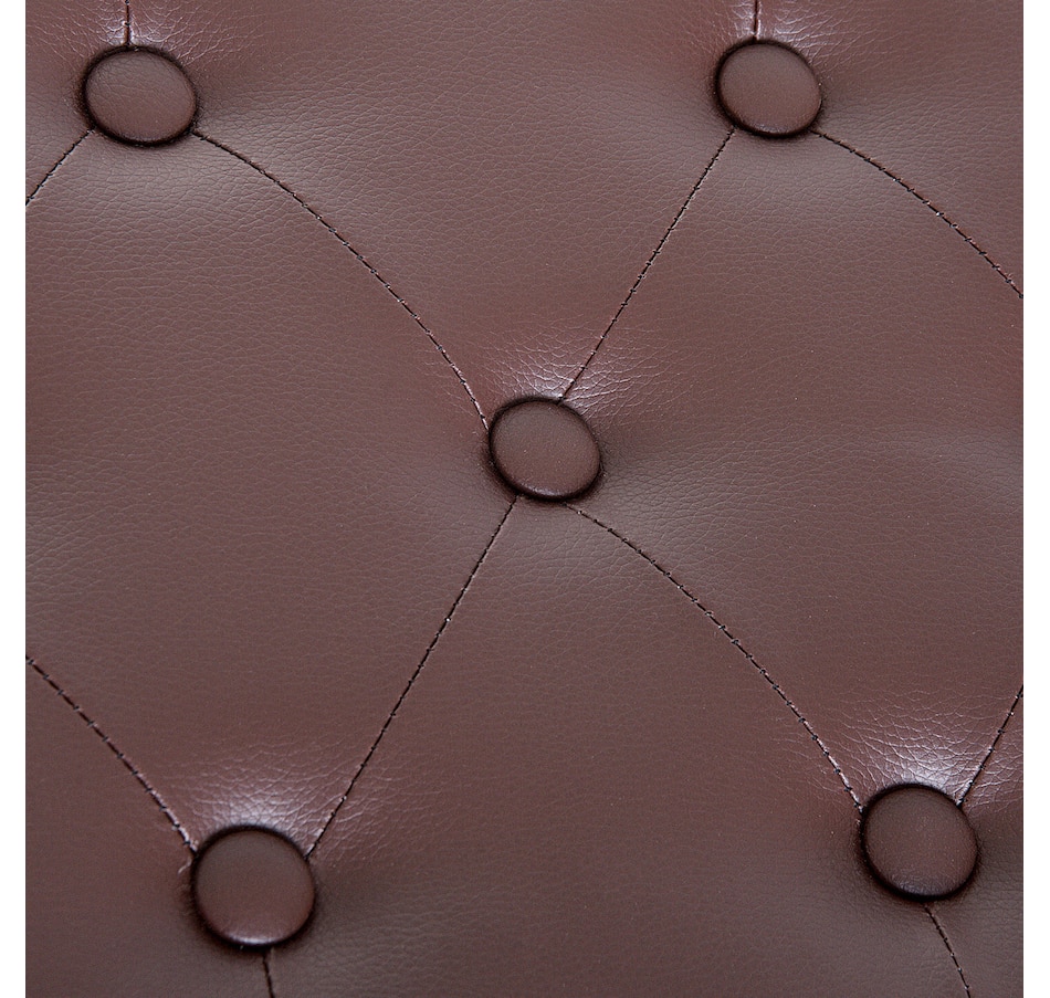 Image 934795_ALTMORE8.jpg, Product 934-795 / Price $79.99, 30" Padded Storage Piano Bench Artist Keyboard Seat Faux Leather Brown from HOMCOM on TSC.ca's Toys & Hobbies department