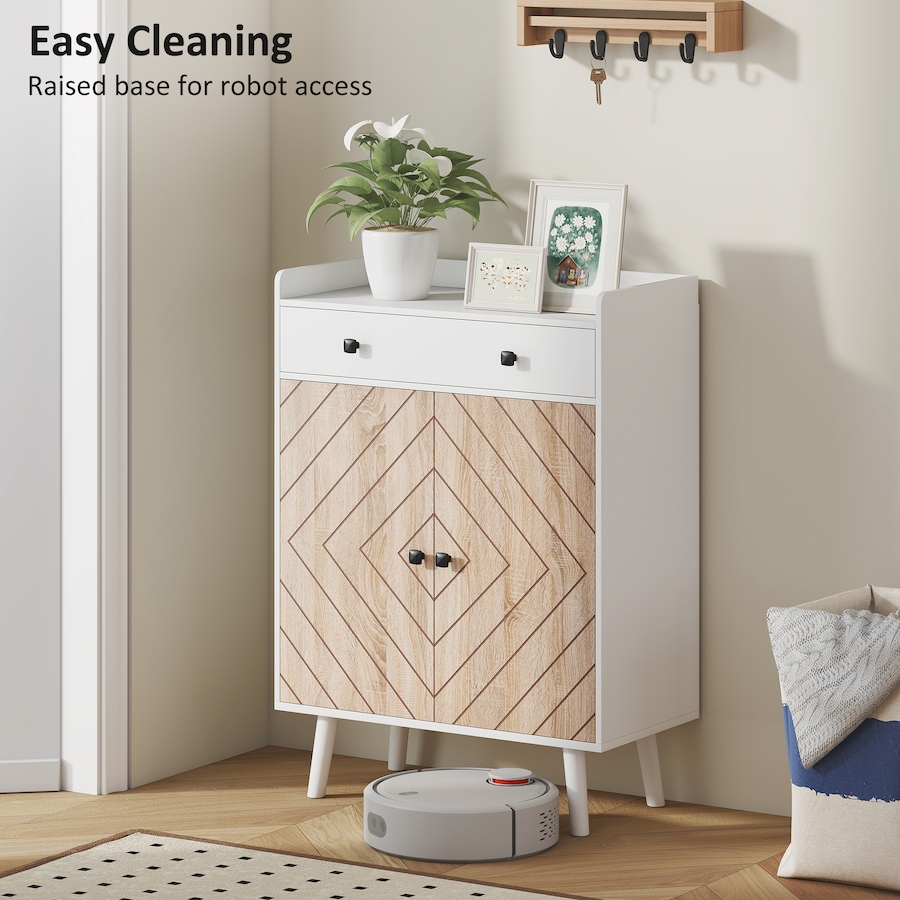 Image 934817_ALTMORE8.jpg, Product 934-817 / Price $134.99, HOMCOM Shoe Cabinet, Shoe Storage Cabinet with Adjustable Shelves, White from HOMCOM on TSC.ca's Home & Garden department