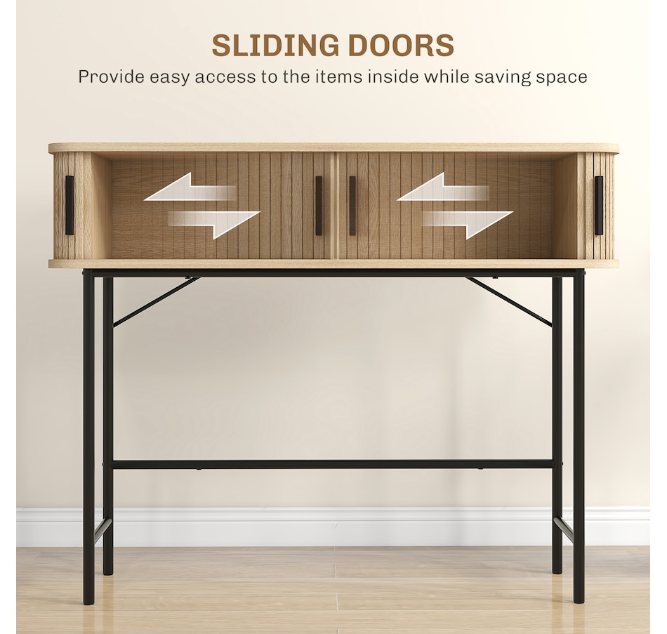 Image 934818_ALTMORE4.jpg, Product 934-818 / Price $124.99, HOMCOM Narrow Console Table for Behind Couch, Entryway Table, Oak from HOMCOM on TSC.ca's Home & Garden department