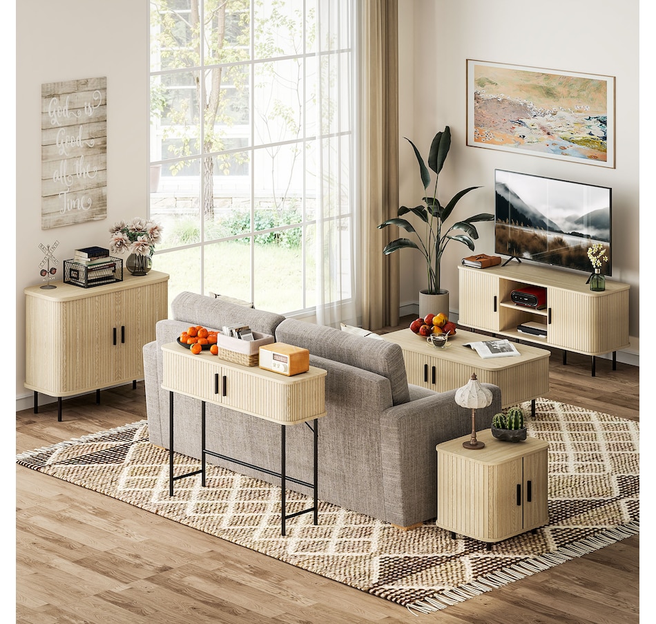 Image 934818_ALTMORE7.jpg, Product 934-818 / Price $124.99, HOMCOM Narrow Console Table for Behind Couch, Entryway Table, Oak from HOMCOM on TSC.ca's Home & Garden department