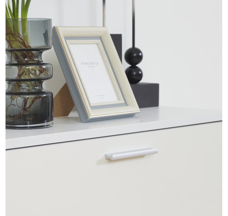 Image 934821_ALTMORE8.jpg, Product 934-821 / Price $129.99, HOMCOM Narrow Shoe Storage Cabinet with 3 Flip Drawers and Adjustable Shelves from HOMCOM on TSC.ca's Home & Garden department